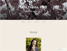 Tablet Screenshot of drtaratravia.com
